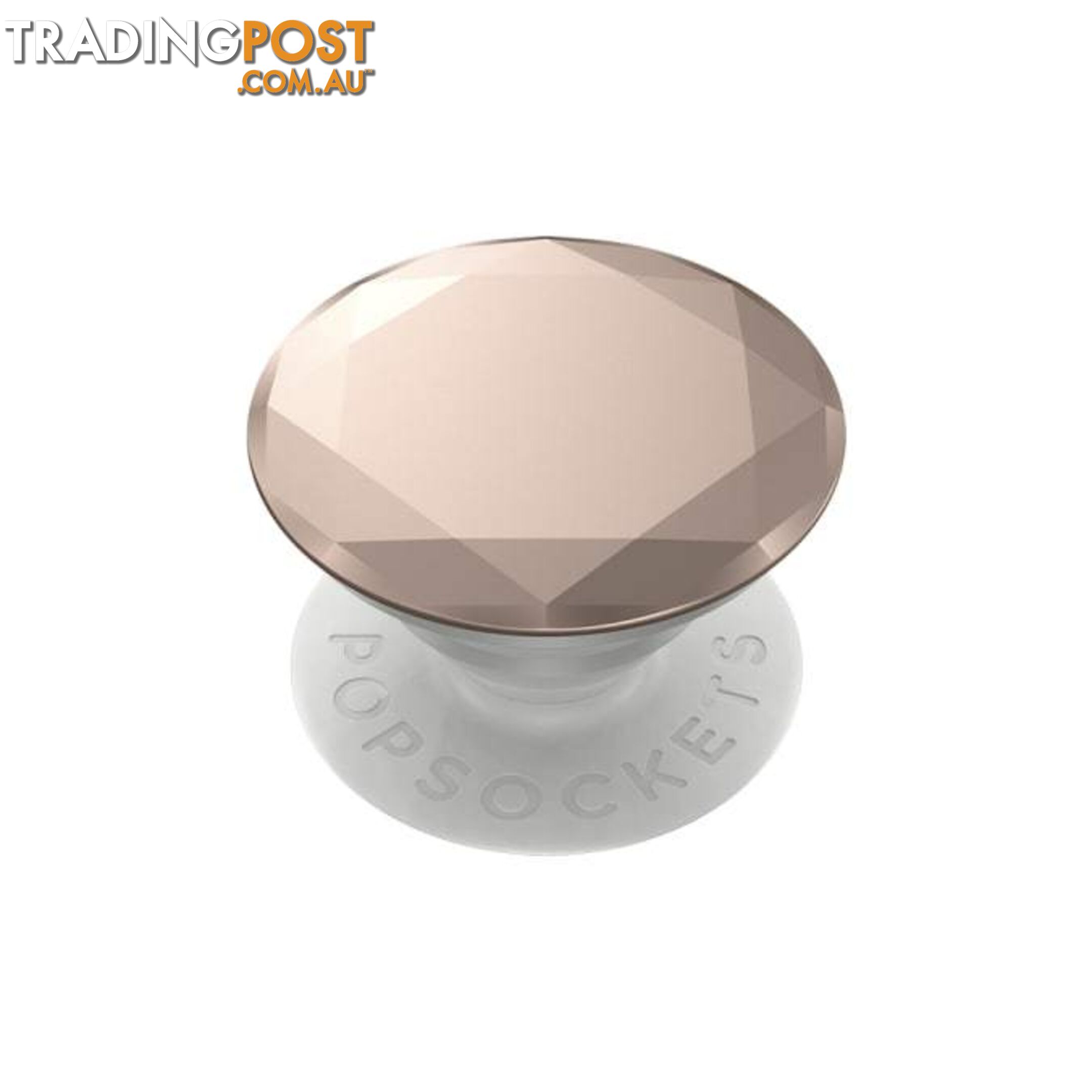 PopGrip Premium (Gen 1) Rose Gold Metallic Diamond - PopSockets - 815373029943