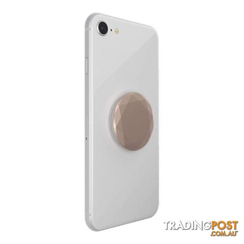 PopGrip Premium (Gen 1) Rose Gold Metallic Diamond - PopSockets - 815373029943