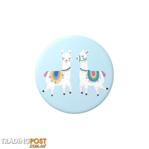 PopGrip (Gen2) Llama - PopSockets - Baby Blue - 842978154695