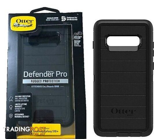 OtterBox Defender Case For Samsung Galaxy S10+ - Otterbox - Black