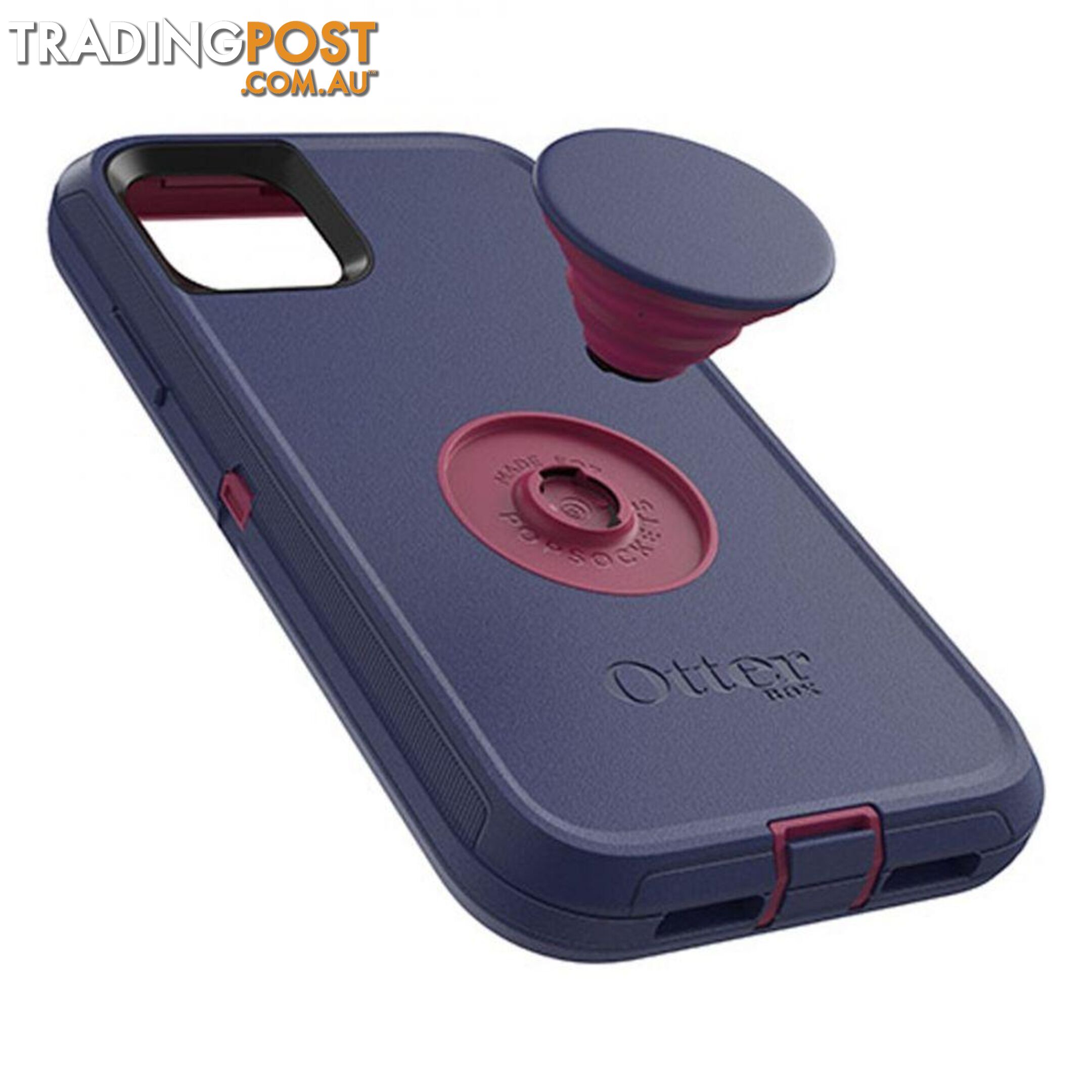 Genuine Otterbox Otter + Pop Defender Case For iPhone 11 Pro Max - OtterBox - Purple - 660543513056