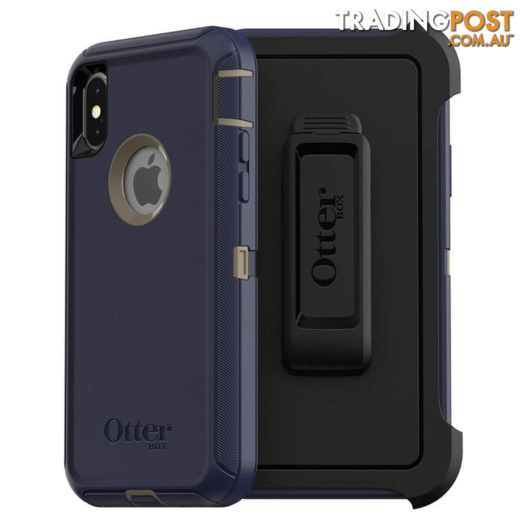 OtterBox Defender Case For iPhone XR - OtterBox - Dark Lake - 660543470632