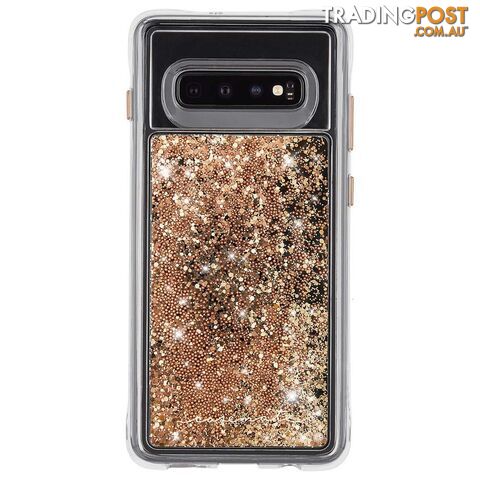 Case-Mate Waterfall Case For Samsung Galaxy S10 - Case-Mate - Gold - 846127183291