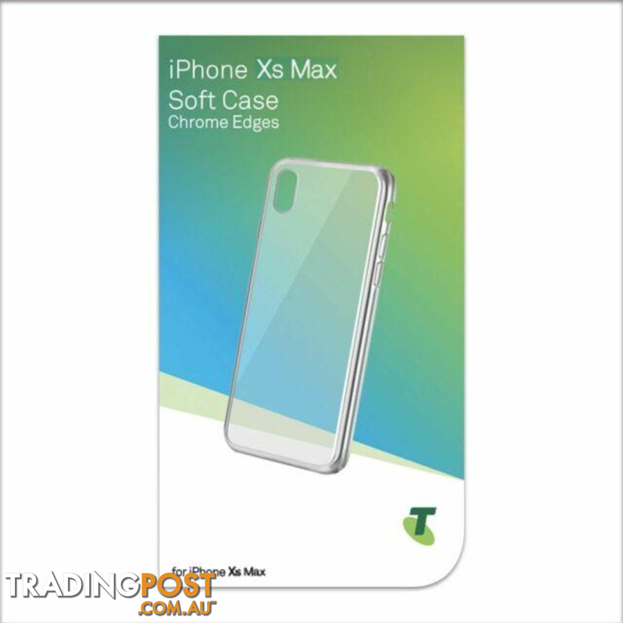 Telstra Soft Case with Chrome Edges for iPhone Xs Max