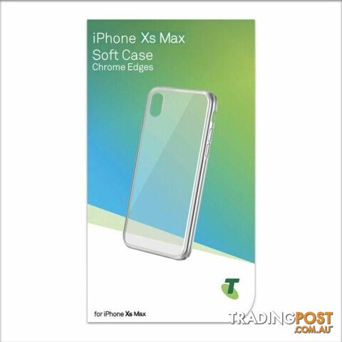Telstra Soft Case with Chrome Edges for iPhone Xs Max