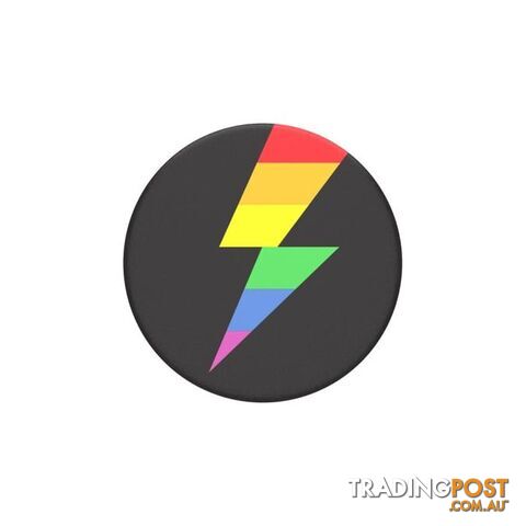 PopGrip (Gen 1) Rainbow Thunder Gloss - PopSockets - 842978128122