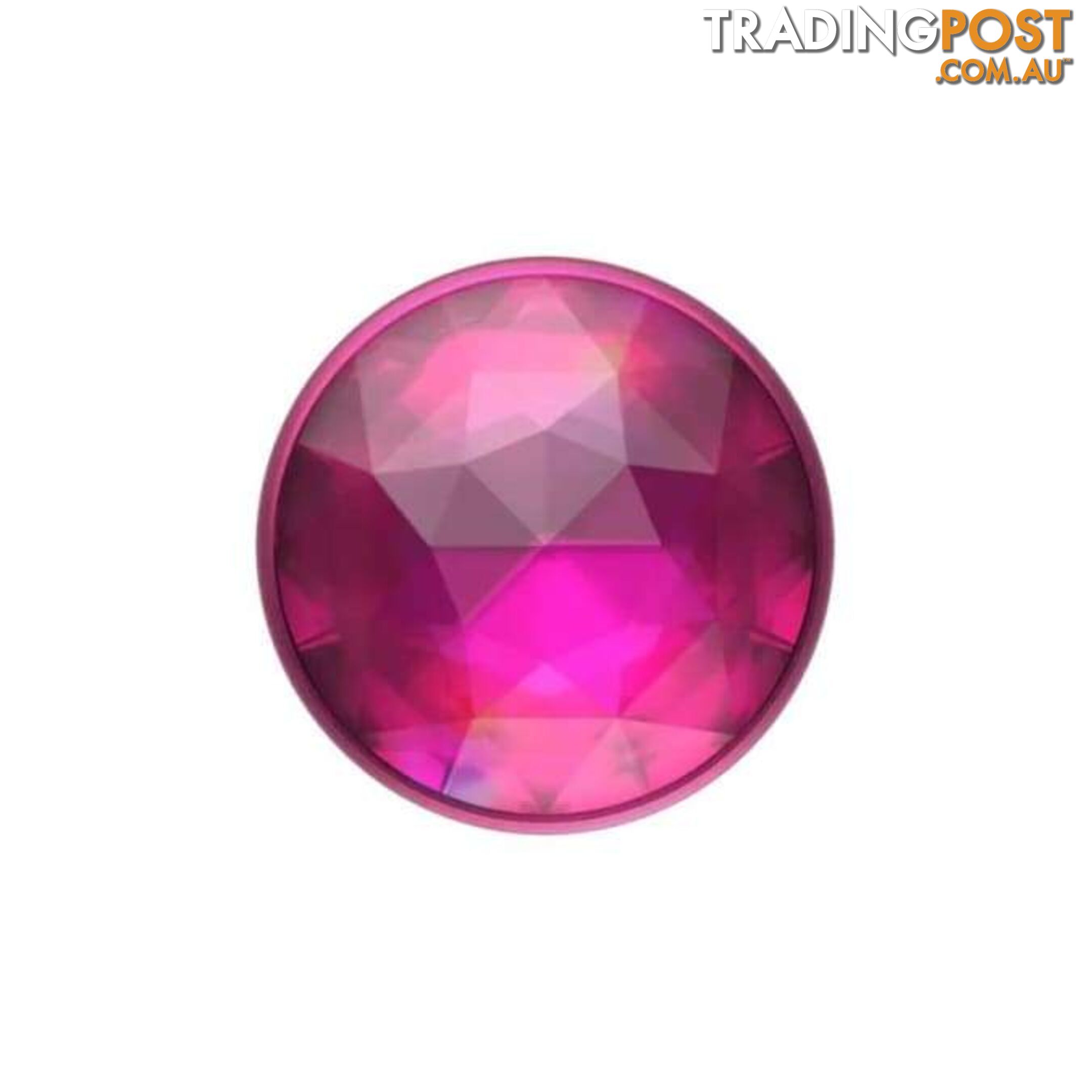 PopGrip Swappable PopTop - Disco Crystal Plum Berry - PopSockets - 842978154480