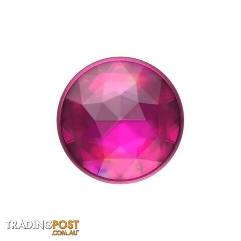 PopGrip Swappable PopTop - Disco Crystal Plum Berry - PopSockets - 842978154480