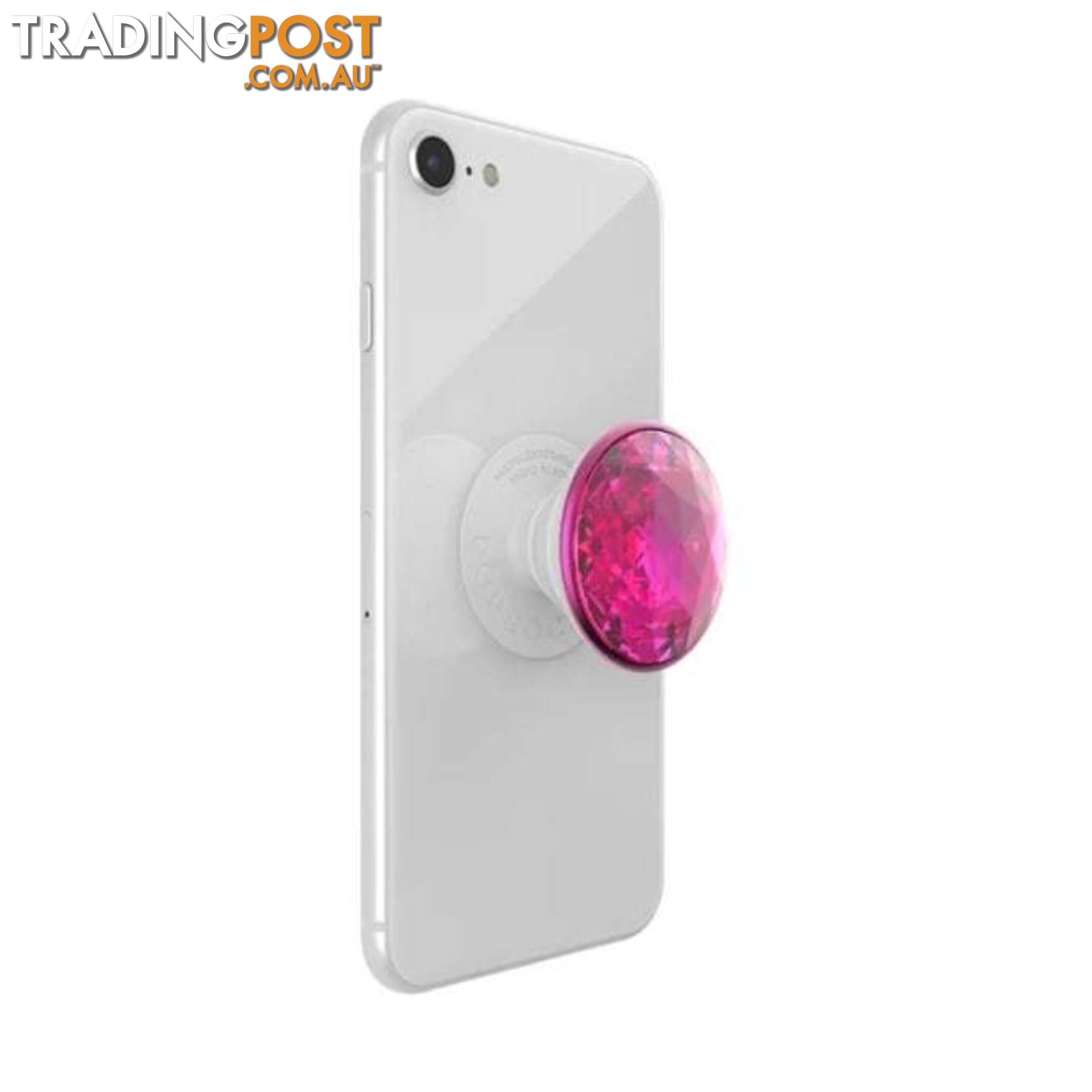 PopGrip Swappable PopTop - Disco Crystal Plum Berry - PopSockets - 842978154480