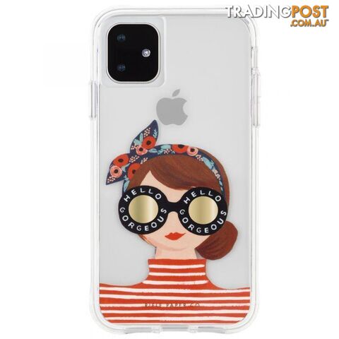 Case-Mate Rifle Paper Case For iPhone 11 Pro Max - Case-Mate - Gorgeous Girl - 846127187893