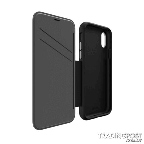 EFM Monaco Leather D3O Wallet Case For iPhone X/Xs - EFM - Black - 9319655065205 - photo 4 of 6