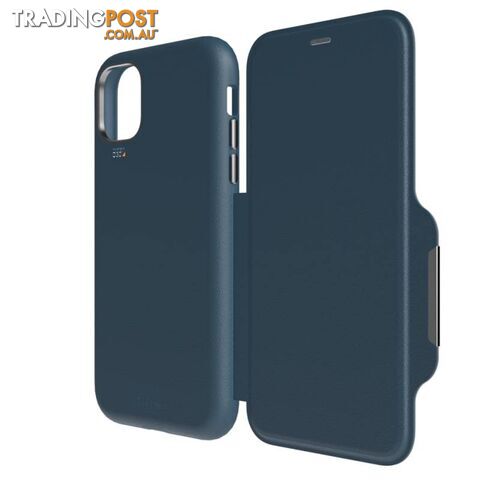 EFM Monaco D3O Leather Wallet Case Armour For iPhone 11 Pro - EFM - Mulberry Gold - 9319655070544 - photo 2 of 7