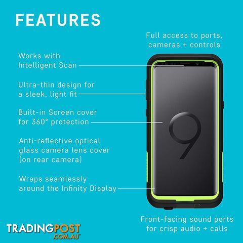 LifeProof Fre Case For Samsung Galaxy S9 - LifeProof - Drop In - 660543443650