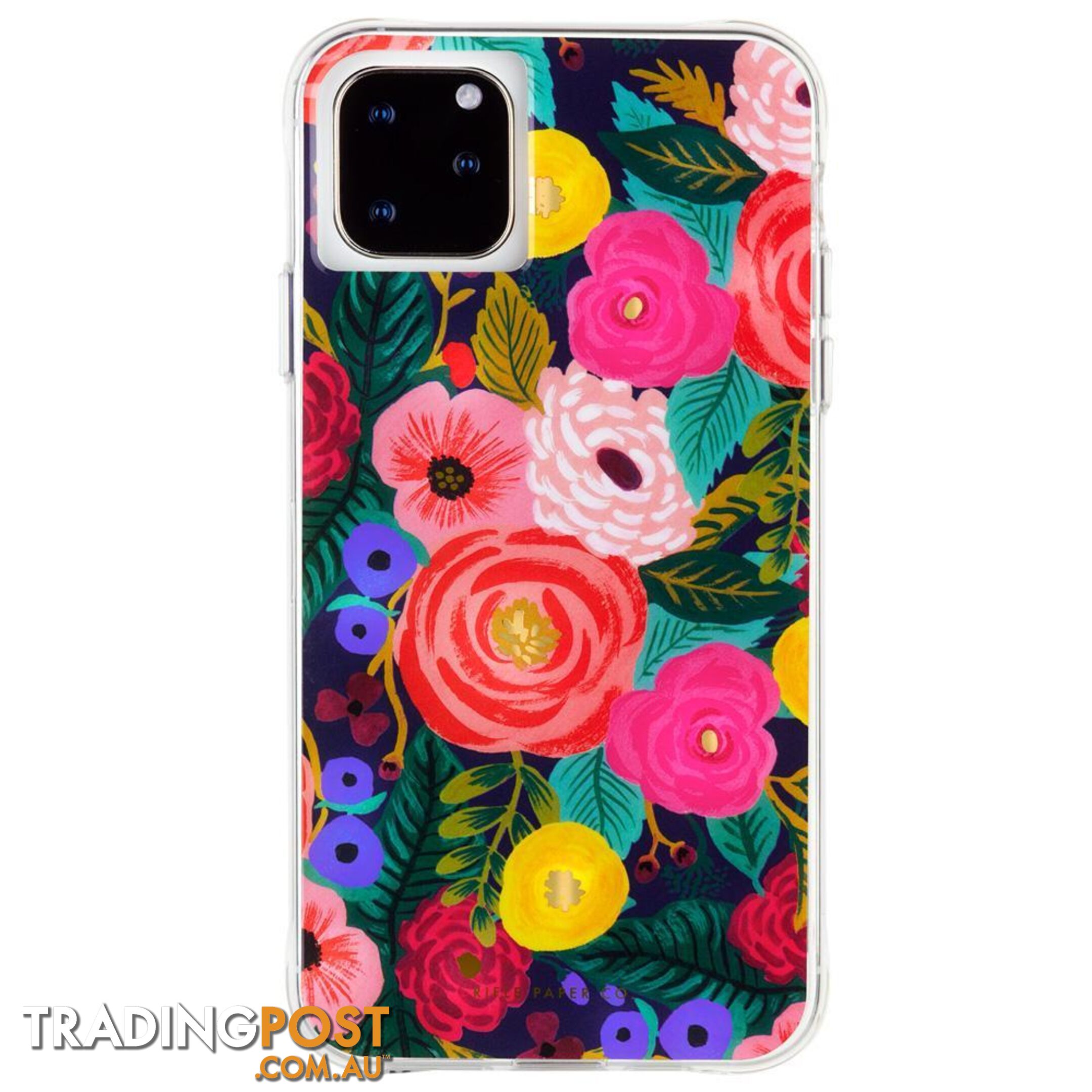 Case-Mate Rifle Paper Case For iPhone 11 Pro Max - Case-Mate - Wild Rose - 846127186056