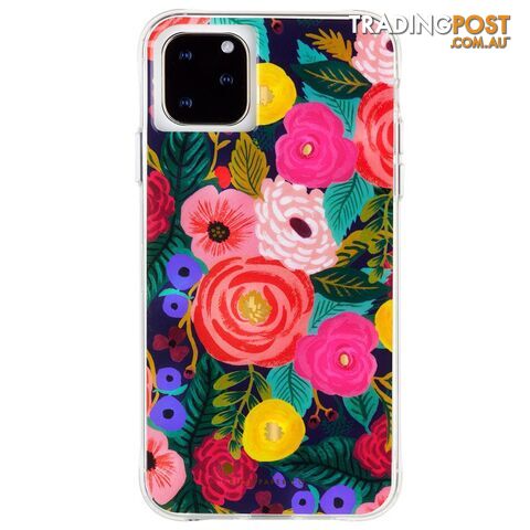 Case-Mate Rifle Paper Case For iPhone 11 Pro Max - Case-Mate - Wild Rose - 846127186056