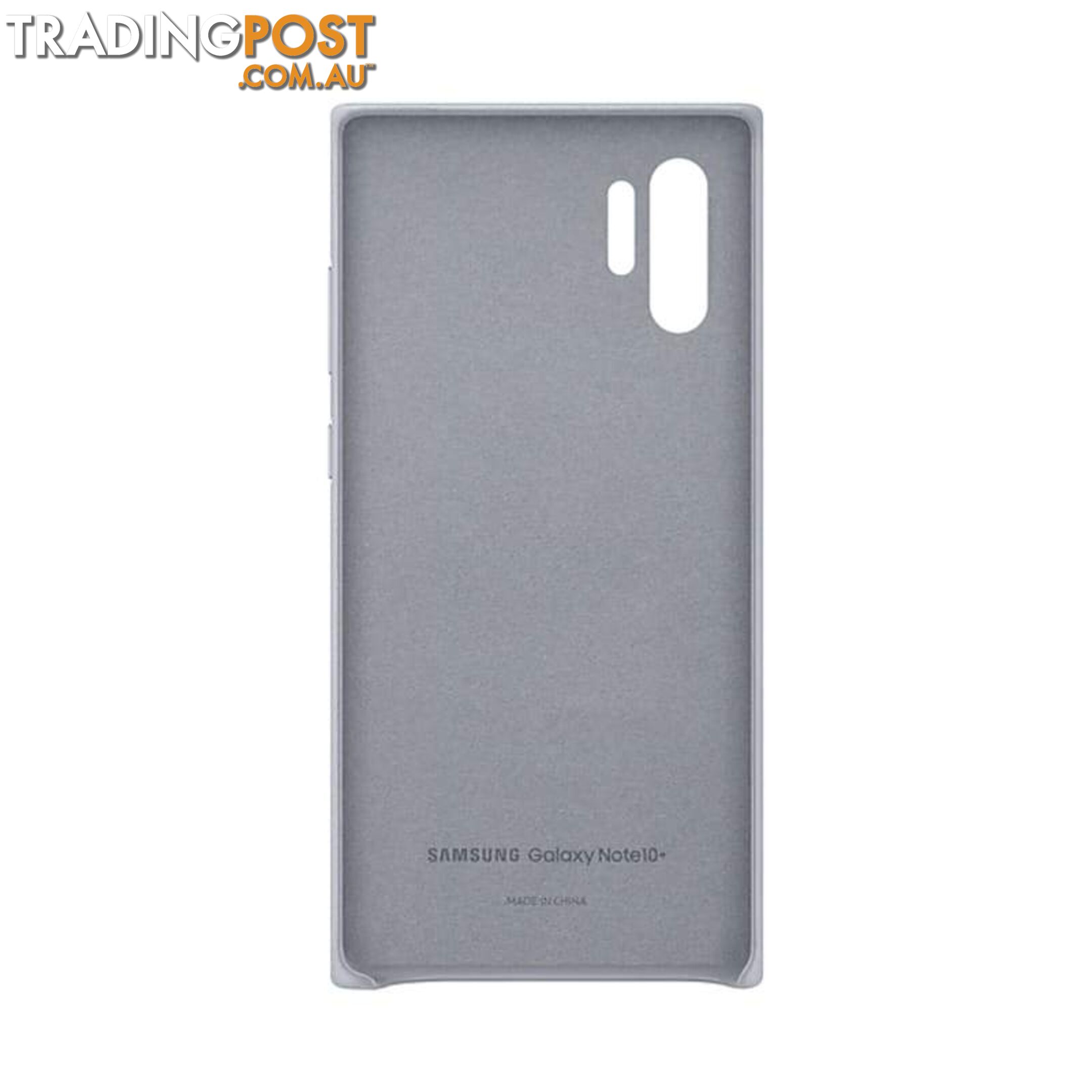 Samsung Leather Cover For Samsung Galaxy Note 10+ - Samsung - Grey - 8806090027659