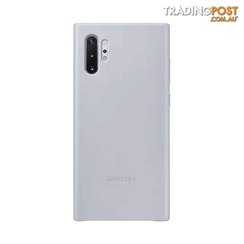 Samsung Leather Cover For Samsung Galaxy Note 10+ - Samsung - Grey - 8806090027659