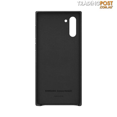 Samsung Leather Cover For Samsung Galaxy Note 10+ - Samsung - Grey - 8806090027659