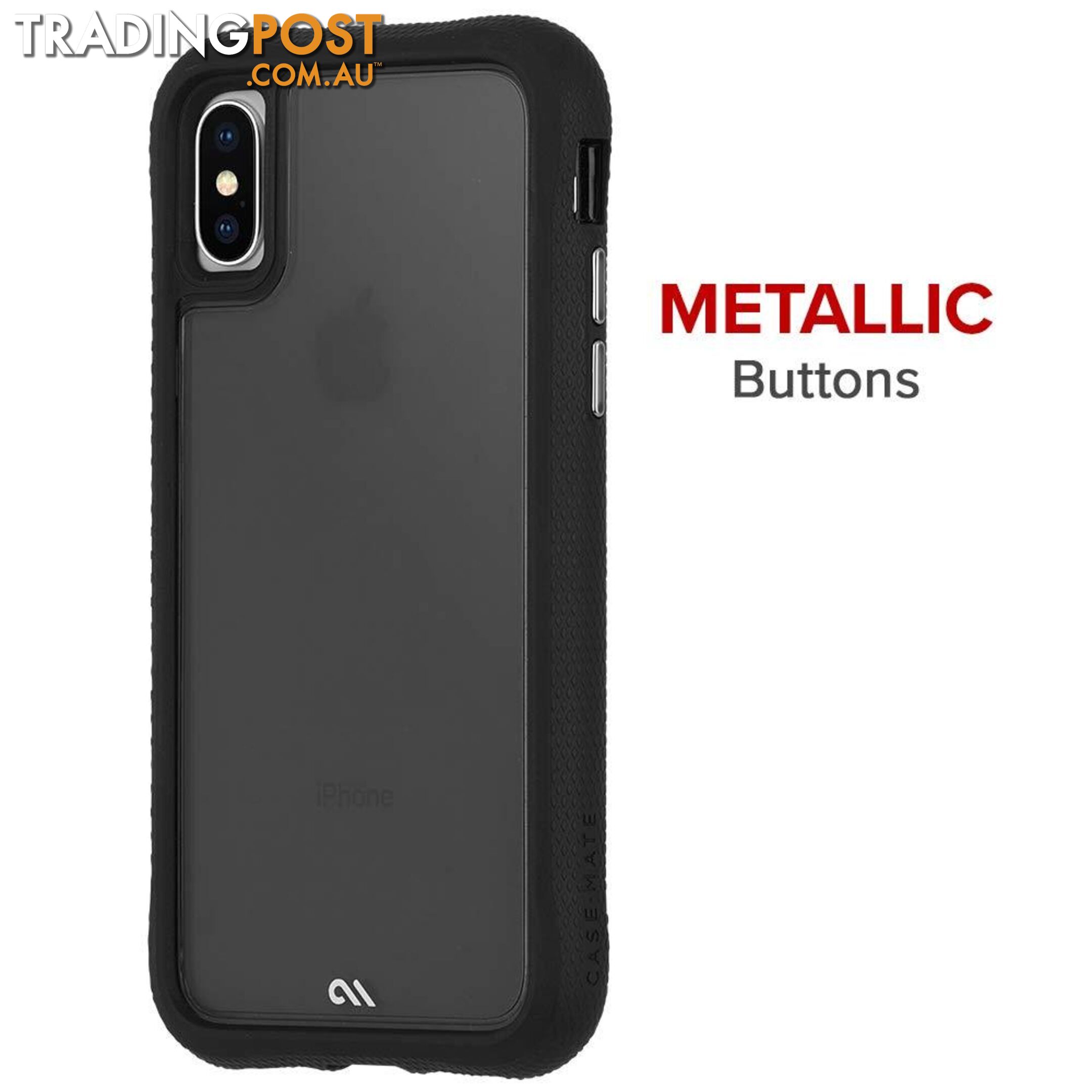 Case-Mate Translucent Protection Case For iPhone X/XS - Case-Mate - Black - 846127179546