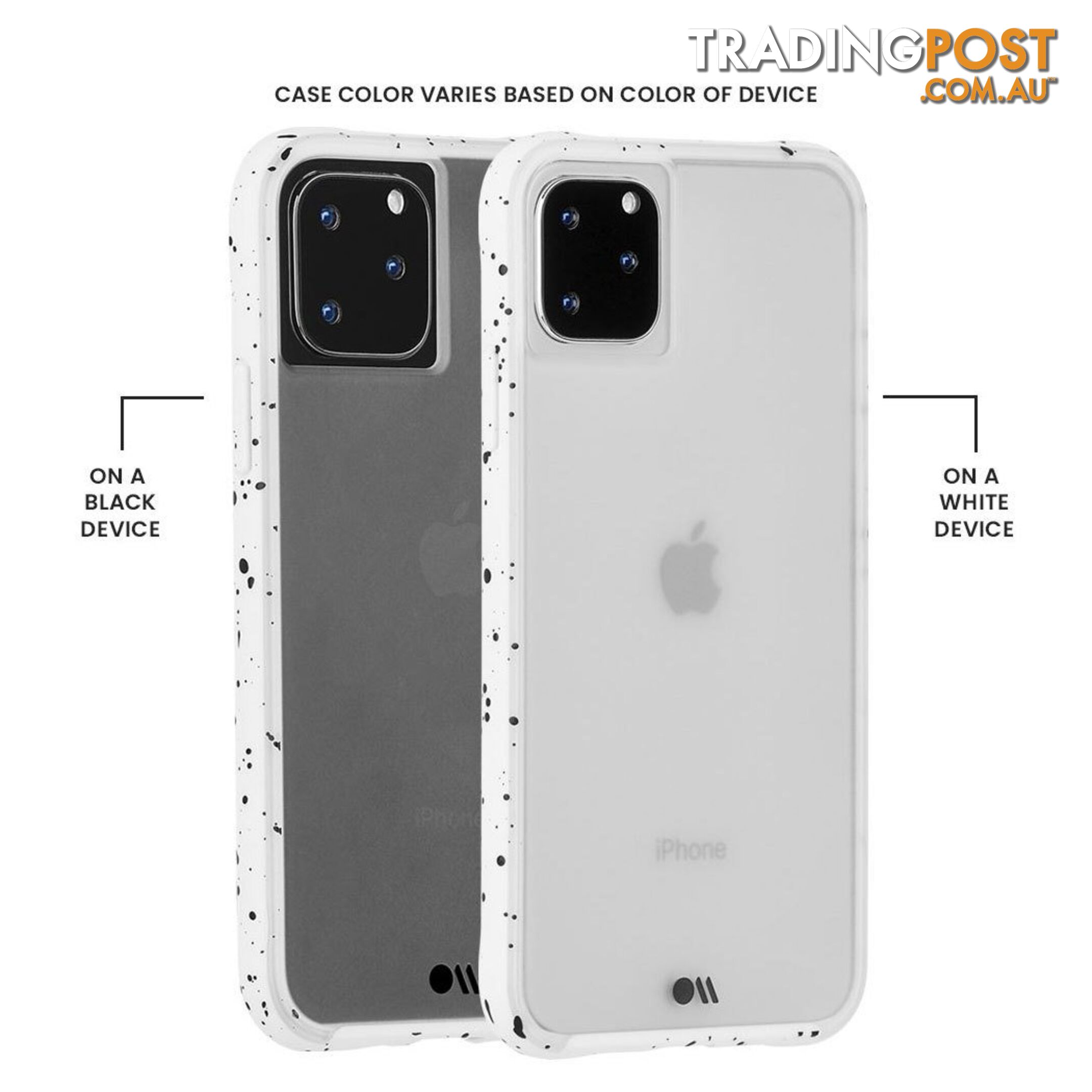 Case-Mate Tough Speckled Case For iPhone XR|11 - Case-Mate - Acitive Black - 846127185790