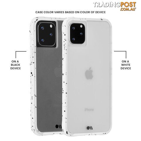 Case-Mate Tough Speckled Case For iPhone XR|11 - Case-Mate - Acitive Black - 846127185790