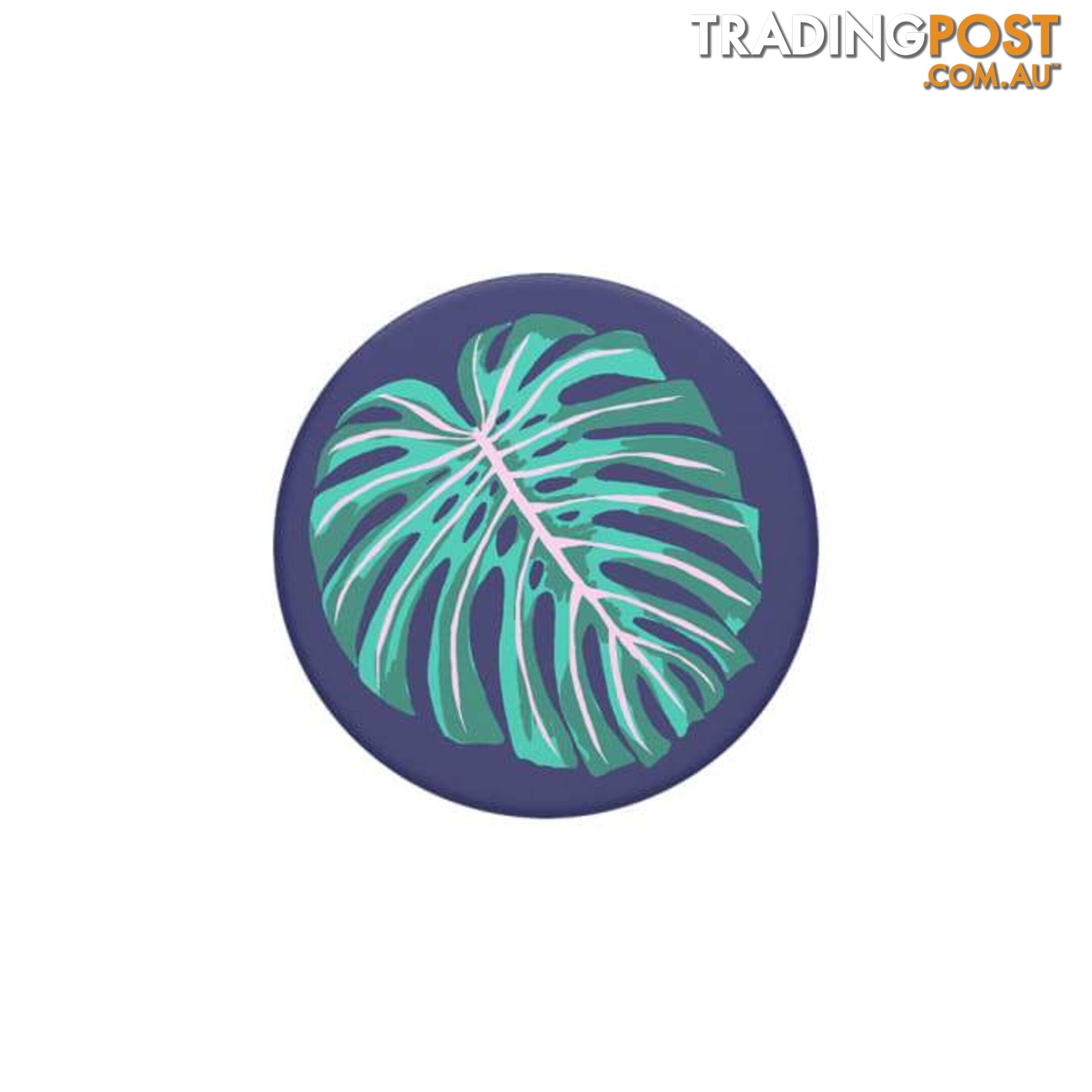 PopTop Swappable Top (Gen 2) Vintage Palm Leaf - PopSockets - 842978140568