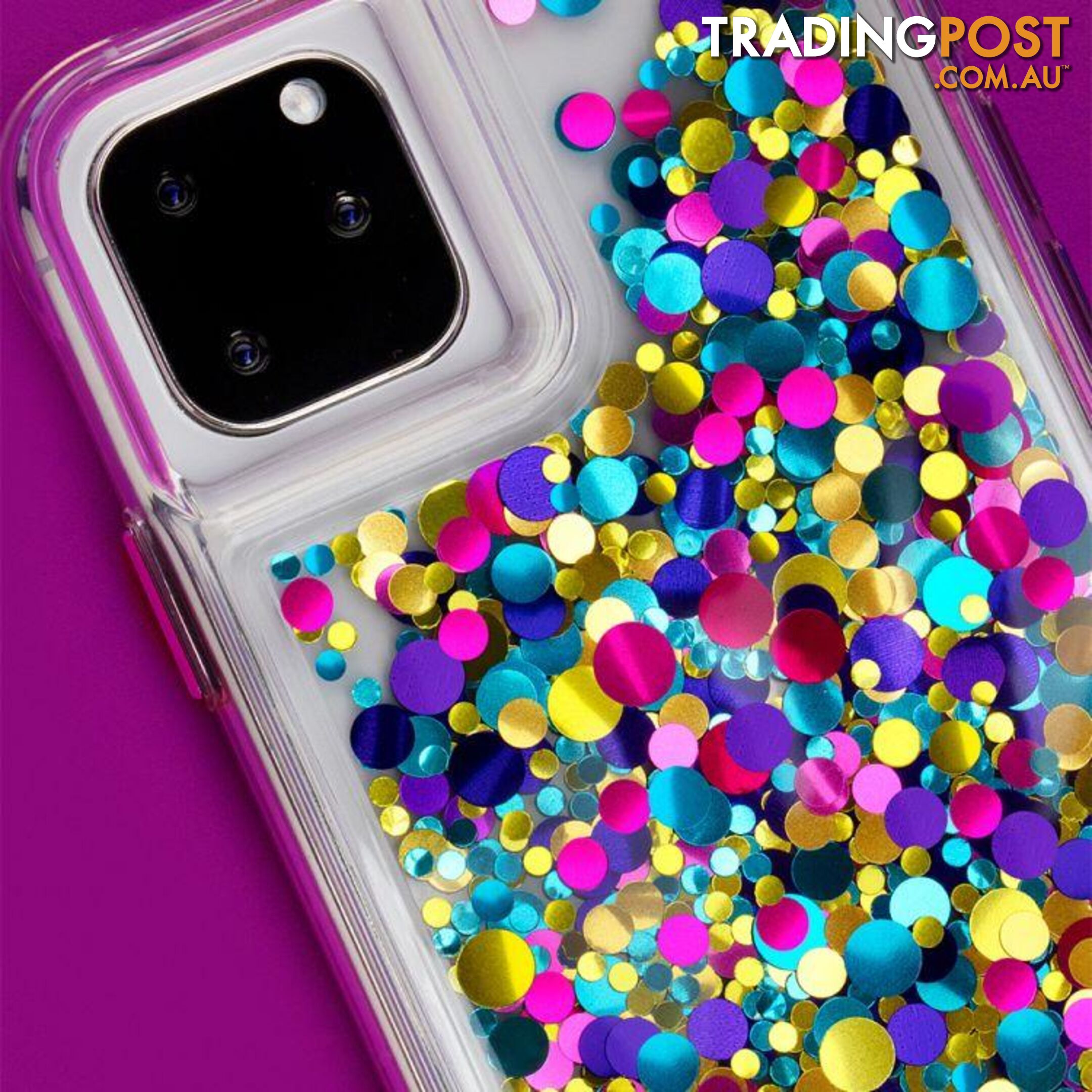 Case-Mate Waterfall Case For iPhone 11 Pro Max - Case-Mate - Iridescent Diamond - 846127187794