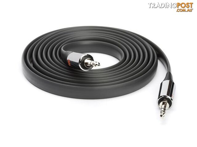 Griffin 3.5mm Aux Cable Flat 3ft Black - Griffin - EAN 685387374410