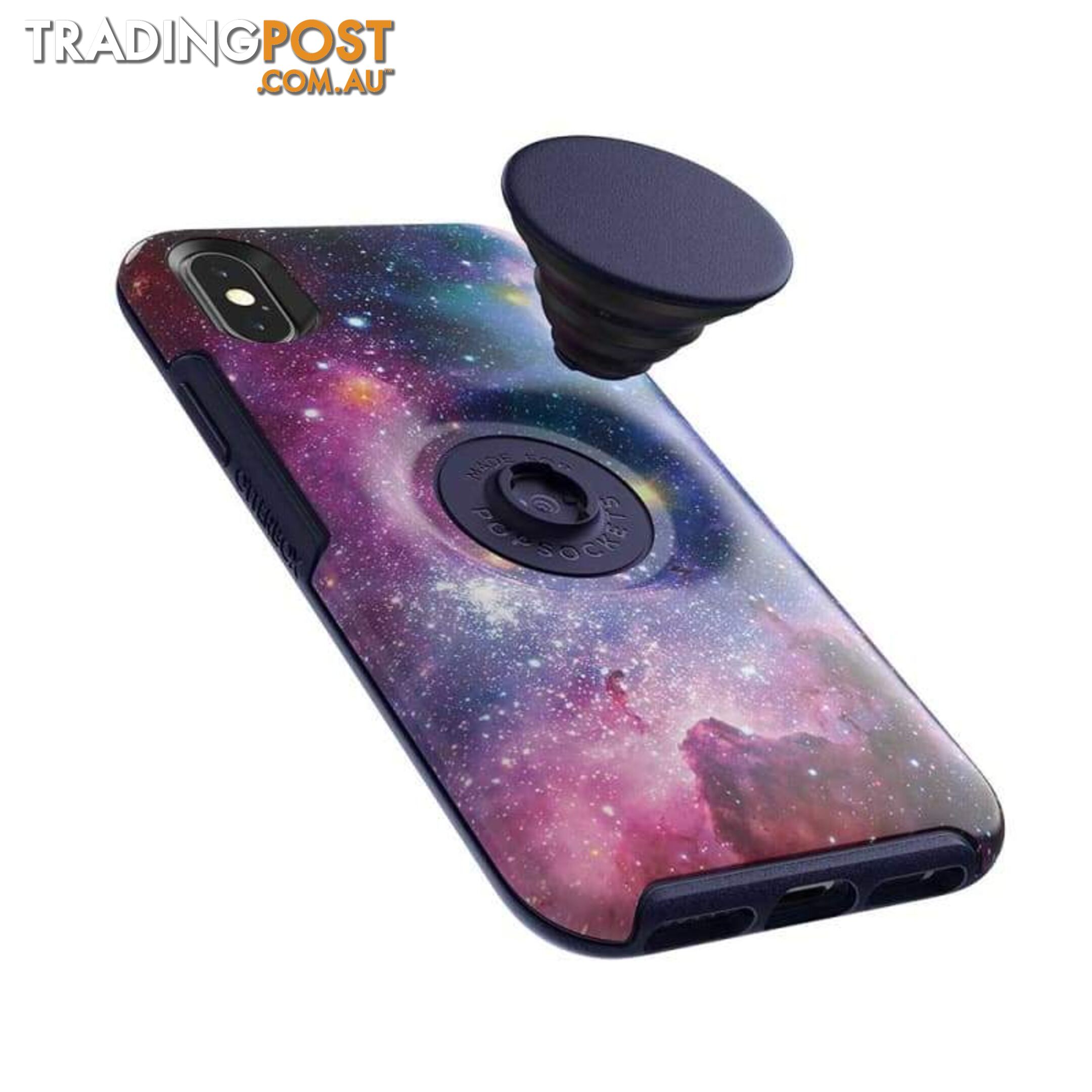 OtterBox Otter + Pop Symmetry Case For iPhone X/Xs - OtterBox - White Nebula - 660543498018