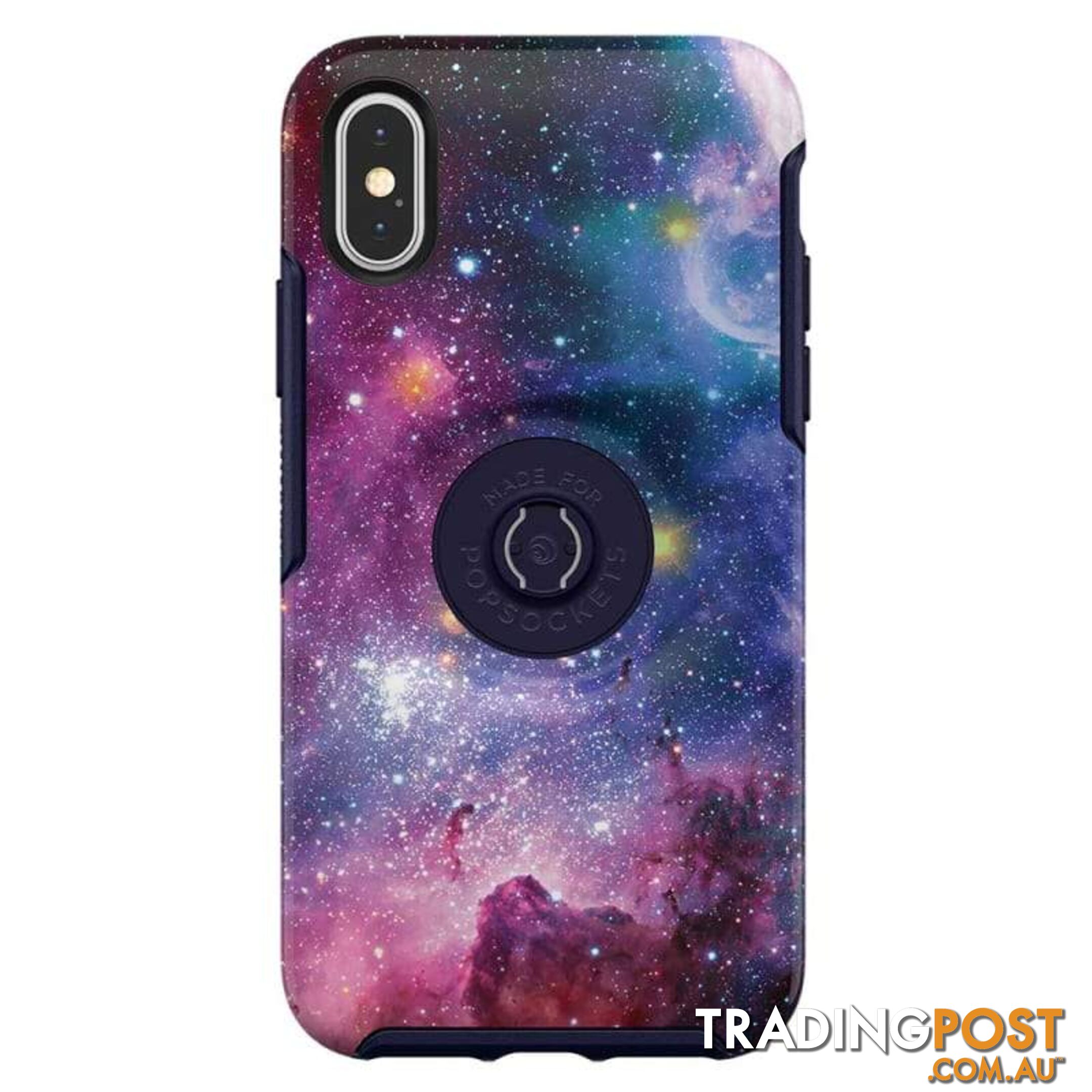 OtterBox Otter + Pop Symmetry Case For iPhone X/Xs - OtterBox - White Nebula - 660543498018