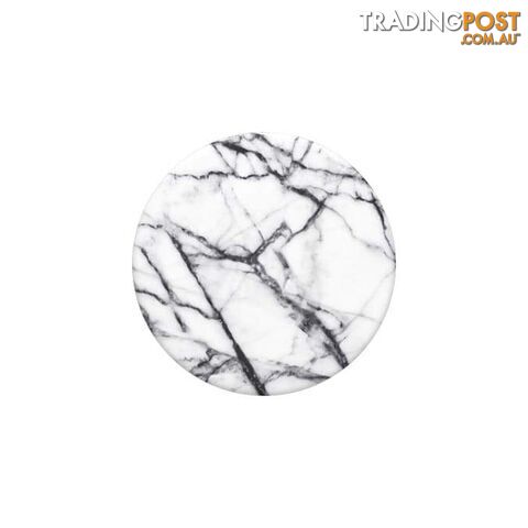 PopGrip (Gen 2) Dove White Marble - PopSockets - 842978139678