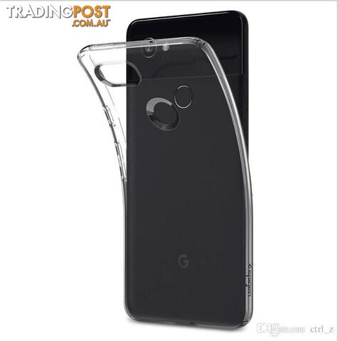 Soft Silicone Rubber Case - Clear for Google Pixel 3 XL - OZ