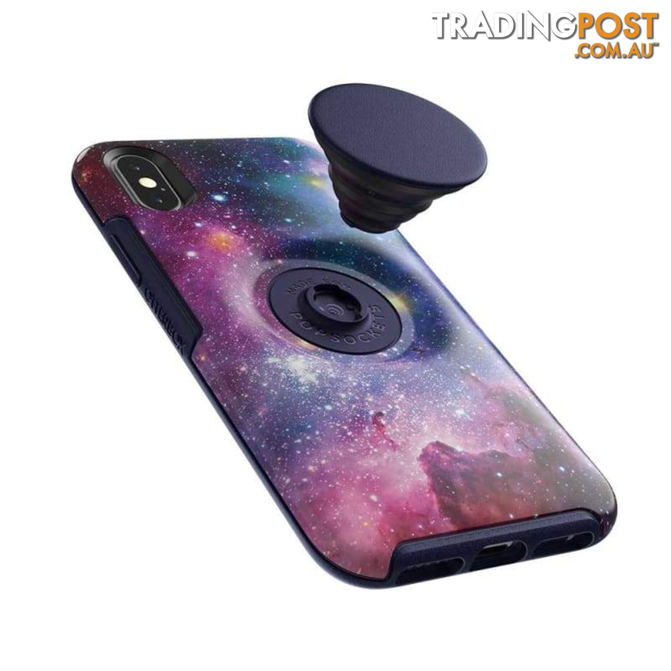 OtterBox Otter + Pop Symmetry Case For iPhone Xs Max - OtterBox - Black - 660543497592