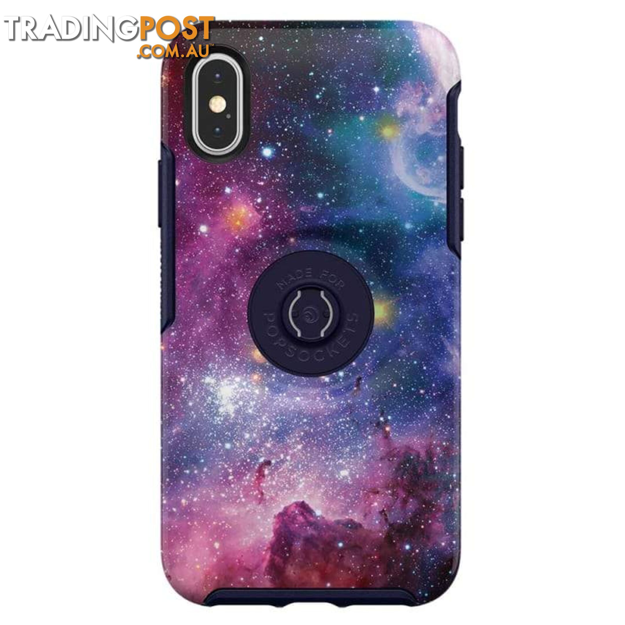 OtterBox Otter + Pop Symmetry Case For iPhone Xs Max - OtterBox - Black - 660543497592