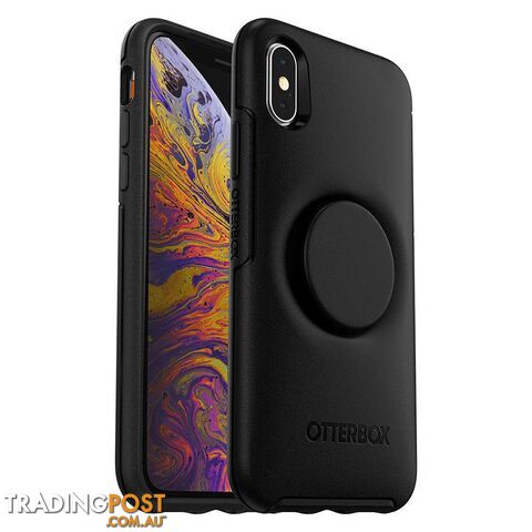 OtterBox Otter + Pop Symmetry Case For iPhone Xs Max - OtterBox - Black - 660543497592