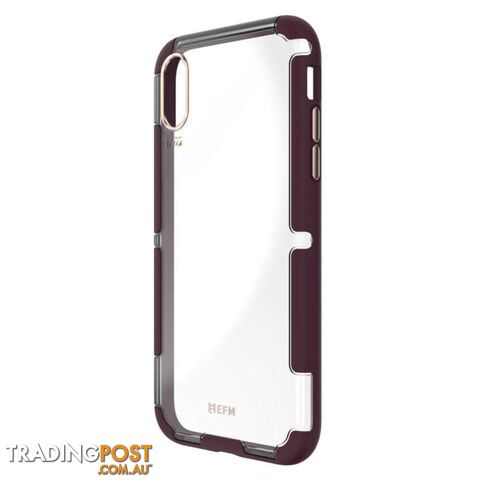 EFM Cayman D3O Case Armour For iPhone XR - Mulberry/Gold - EFM - 9319655065410 - photo 2 of 6
