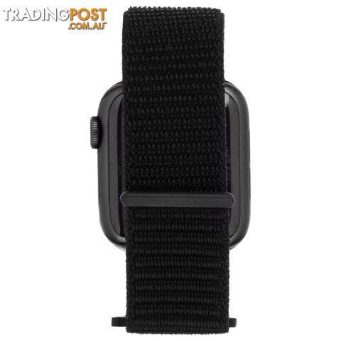 Case-Mate Nylon Watch Band For Apple Watch Series 1-5/38-40mm - Case-Mate - Nylon Black - 846127190442