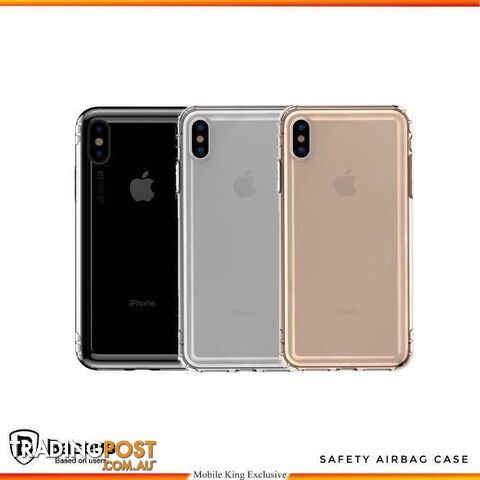 Baseus Safety Airbags Case For iPhone XR - Baseus - Clear