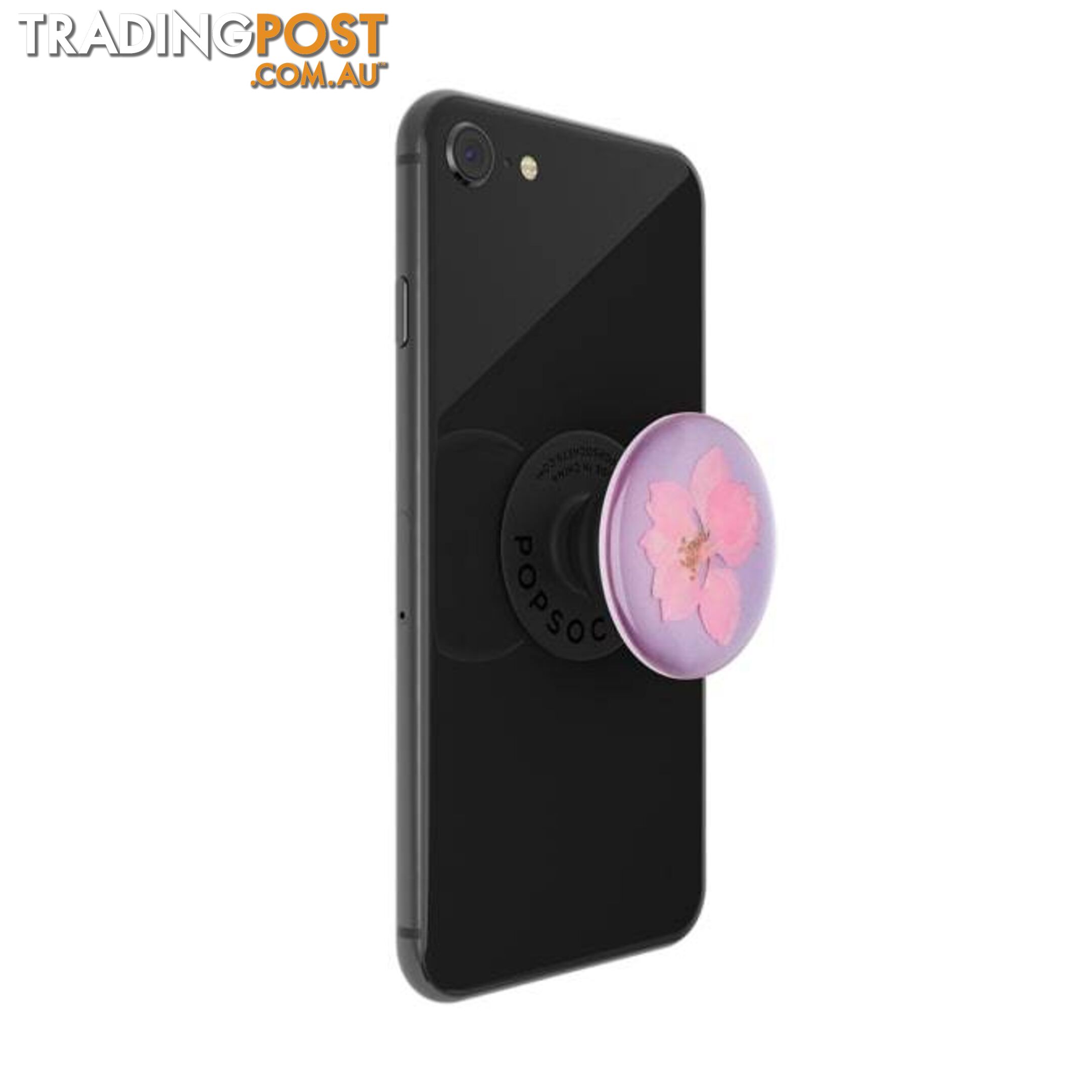 PopGrip Premium (Gen 2) Pressed Flower Delphinium Pink - PopSockets - 842978144887