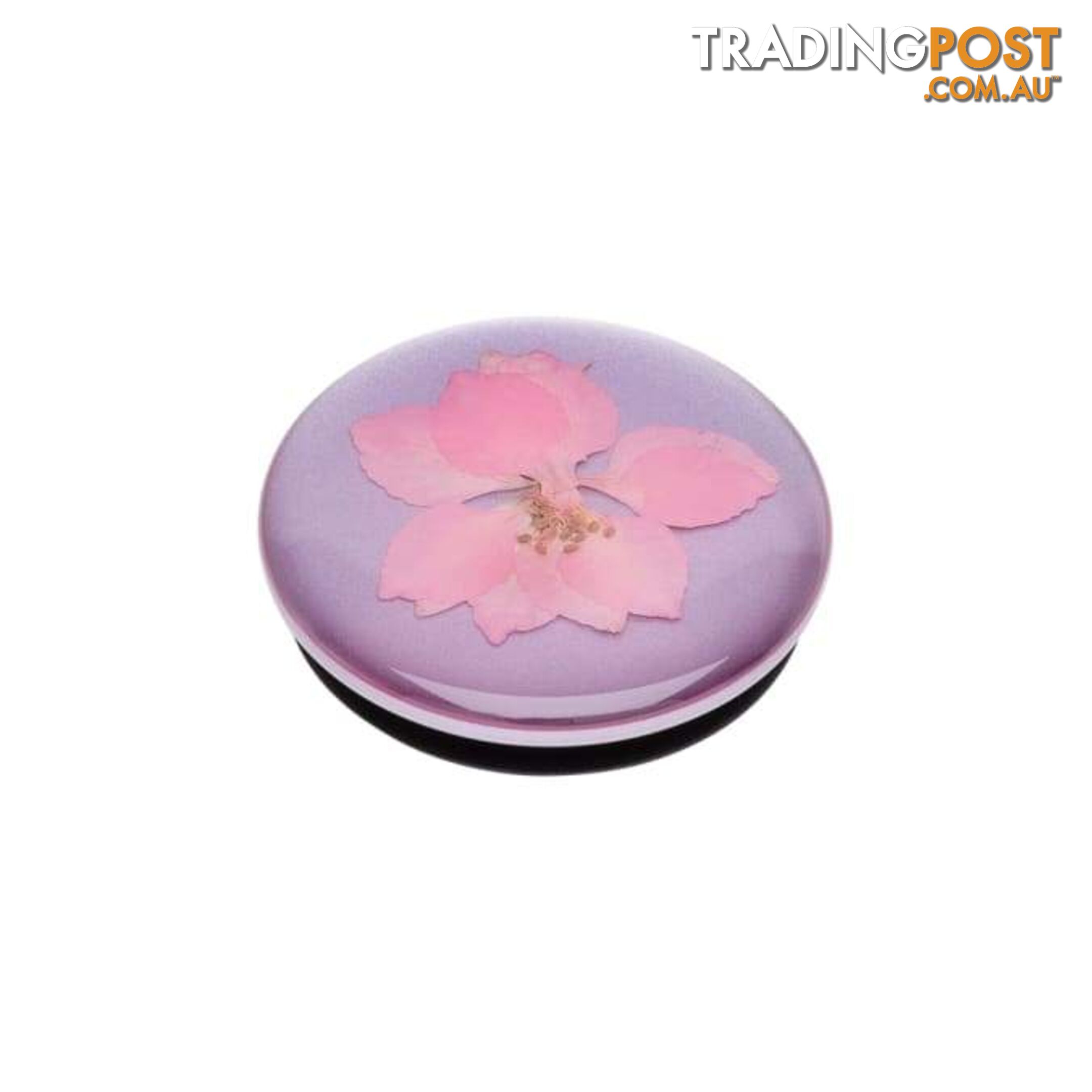 PopGrip Premium (Gen 2) Pressed Flower Delphinium Pink - PopSockets - 842978144887