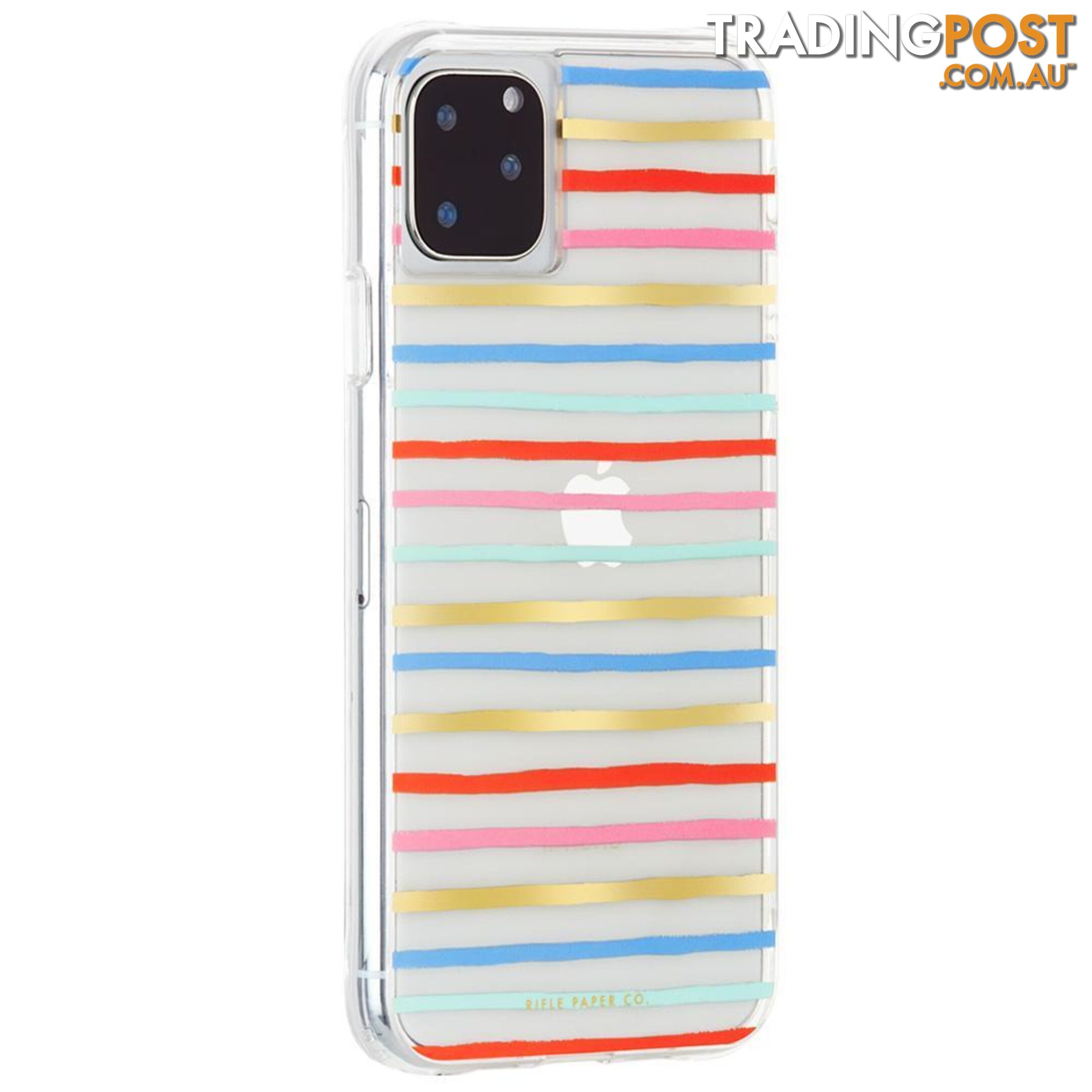 Case-Mate Rifle Paper Case For iPhone 11 Pro - Case-Mate - Happy Stripe - 846127185677