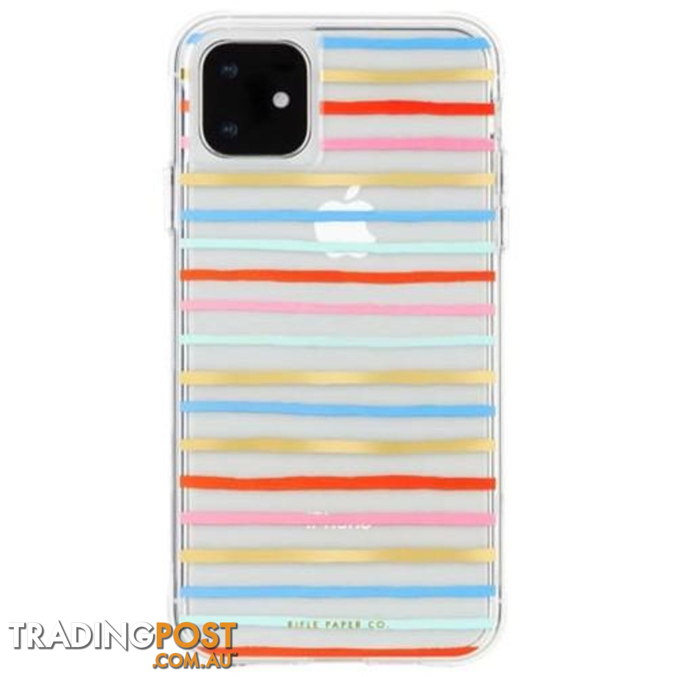 Case-Mate Rifle Paper Case For iPhone 11 Pro - Case-Mate - Happy Stripe - 846127185677