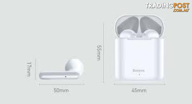 Baseus Encok W09 TWS Wireless Earbuds bluetooth 5.0 Earphone Touch Control Bass Stereo Hands Free Headphone - Baseus - 5712580031705