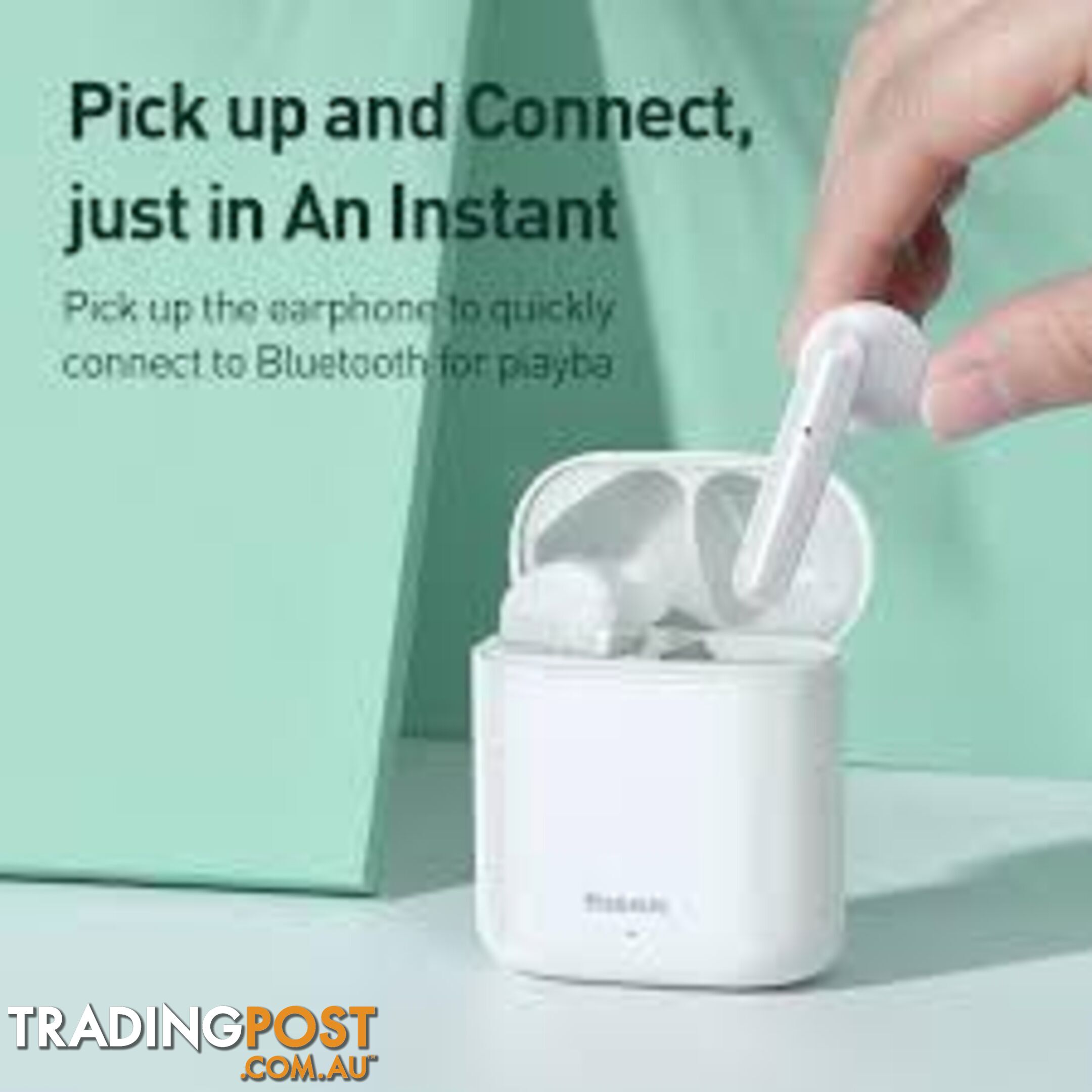 Baseus Encok W09 TWS Wireless Earbuds bluetooth 5.0 Earphone Touch Control Bass Stereo Hands Free Headphone - Baseus - 5712580031705