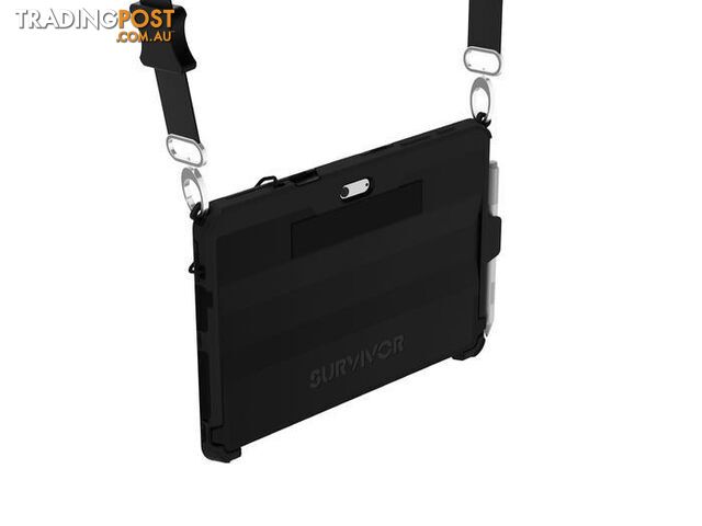 Griffin Survivor Slim for Surface Go w Shlder Strap - Black - Griffin - 191058077752