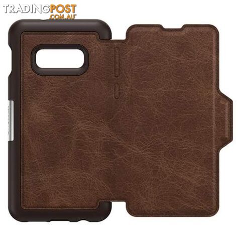 OtterBox Strada Folio Case For Samsung Galaxy S10e - OtterBox - Espresso - 660543494980