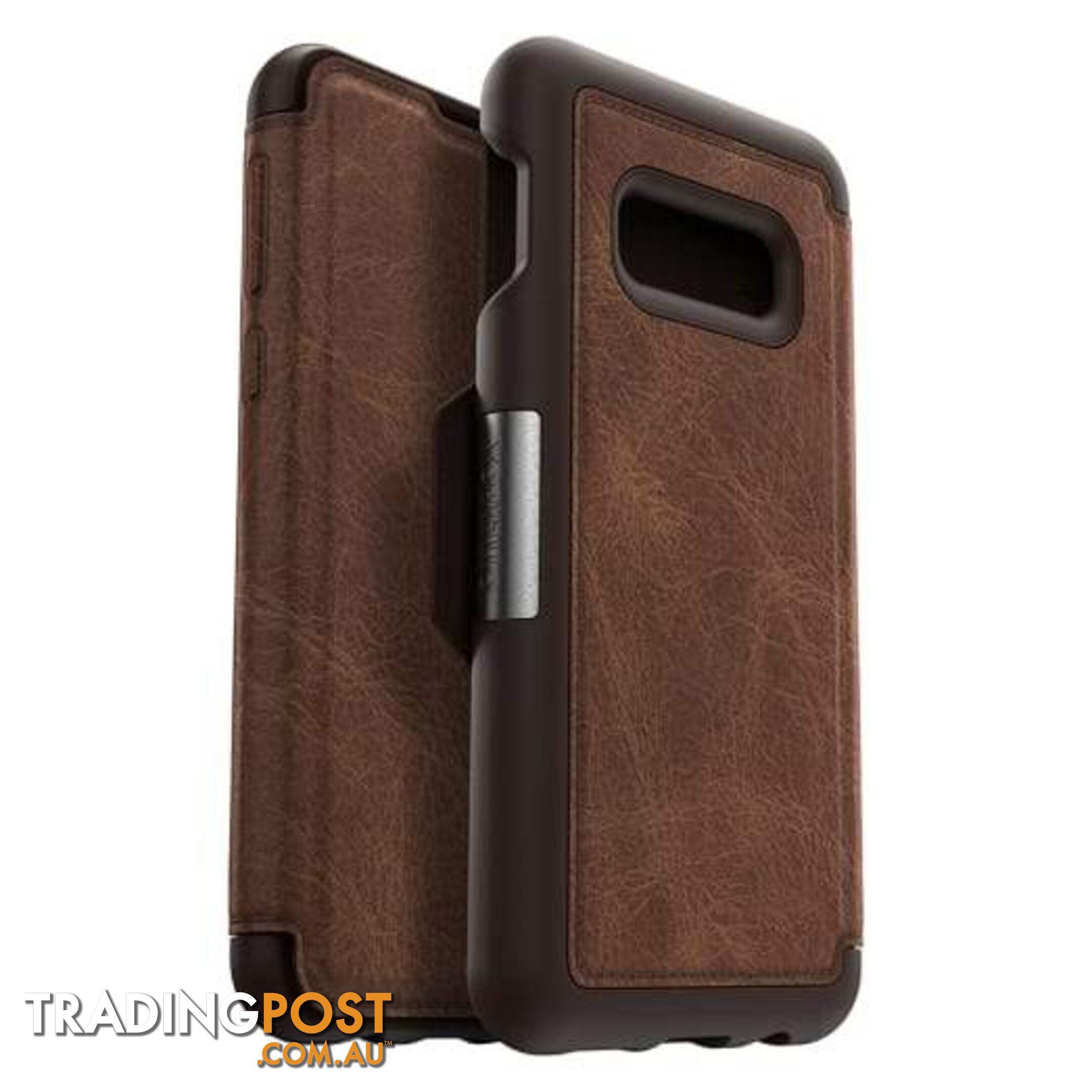 OtterBox Strada Folio Case For Samsung Galaxy S10e - OtterBox - Espresso - 660543494980