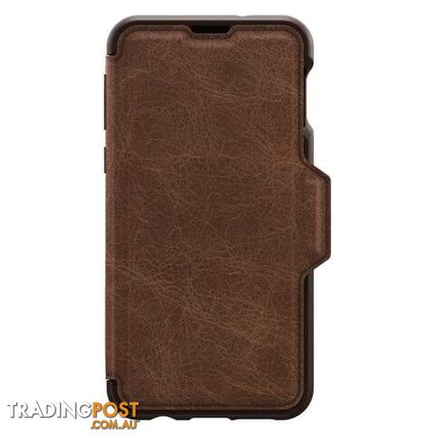 OtterBox Strada Folio Case For Samsung Galaxy S10e - OtterBox - Espresso - 660543494980