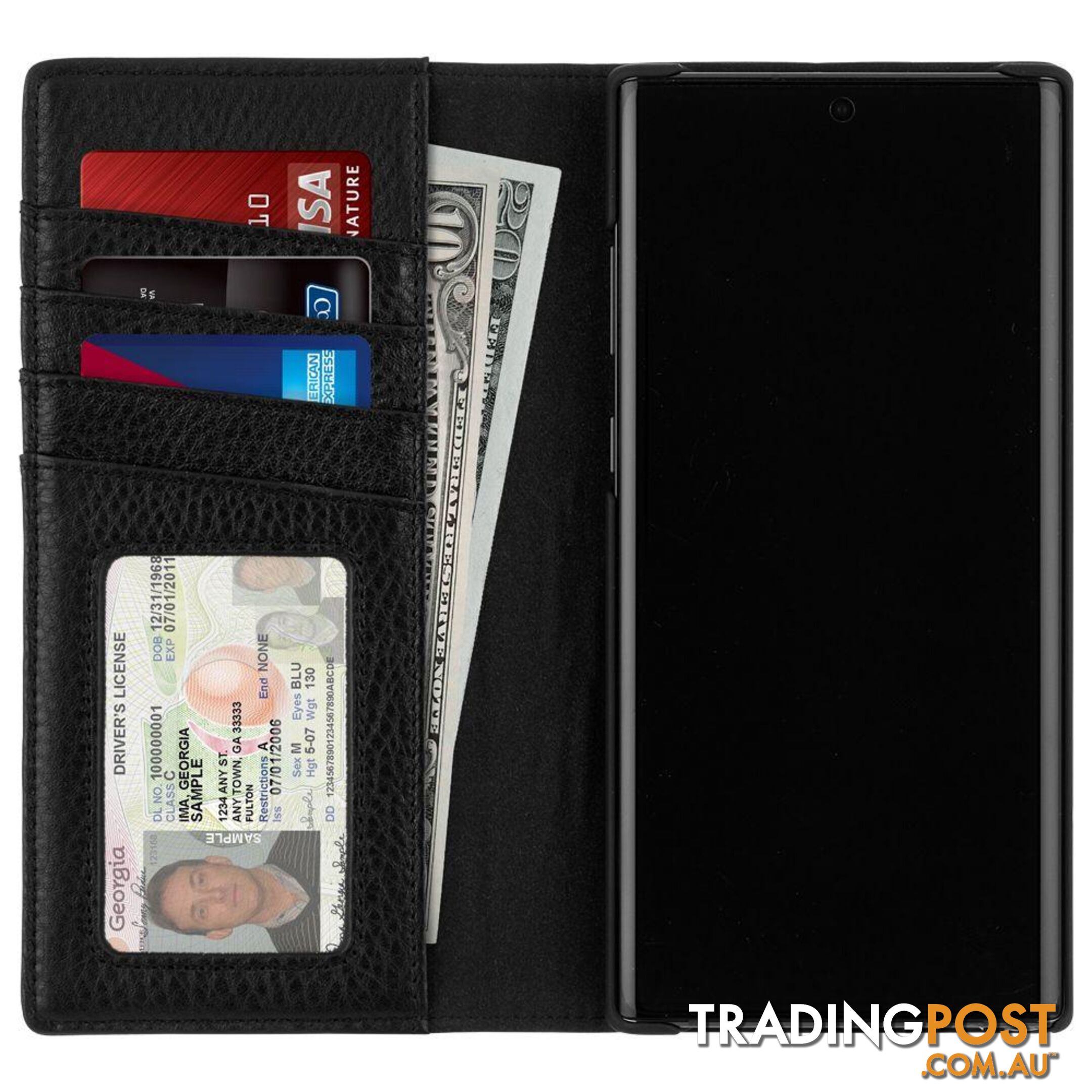 Case-Mate Wallet Folio Case For Samsung Galaxy Note 10+ - Case-Mate - Black - 846127187480