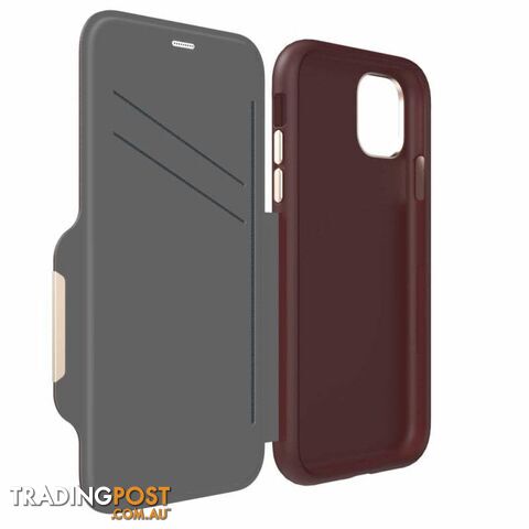 EFM Monaco D3O Leather Wallet Case Armour For iPhone 11 Pro Max - EFM - Black - 9319655070537 - photo 4 of 7